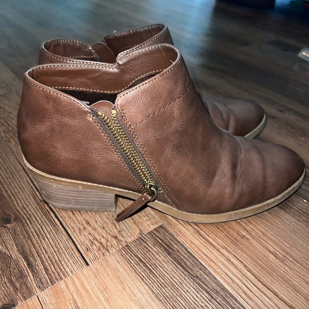 Brown Time and Tru Booties